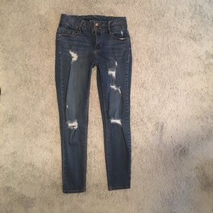 Distressed Skinny Jeans